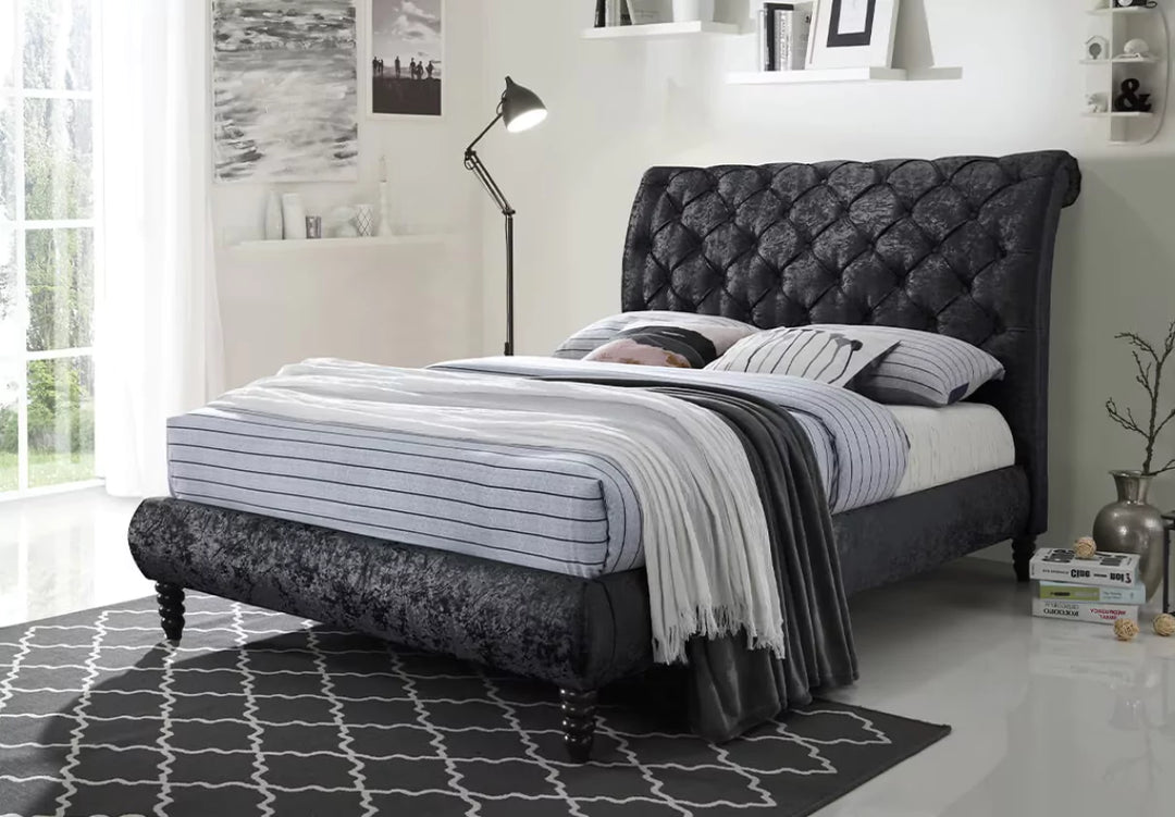 Time Living Venice Bed Frame Black