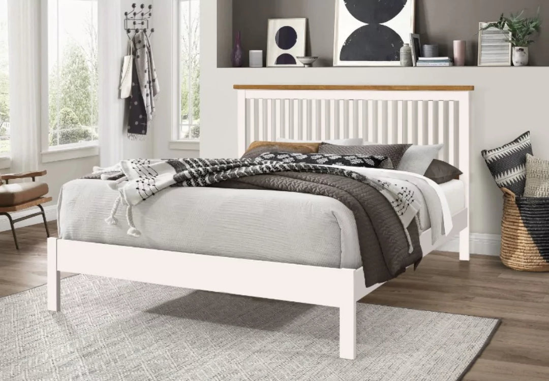 Time Living Ascot Bed Frame White