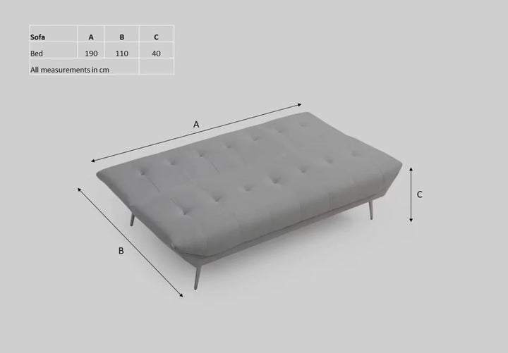 Limelight Astrid Fabric Sofa Bed