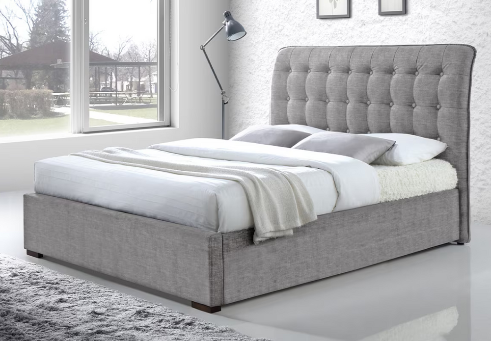 Time Living Hamilton Bed Frame Light Grey