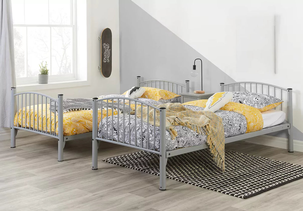 Birlea Corfu Metal Kids Bunk Bed Frame