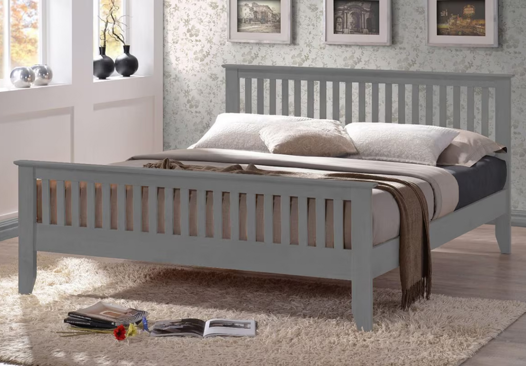 Time Living Turin Bed Frame Grey
