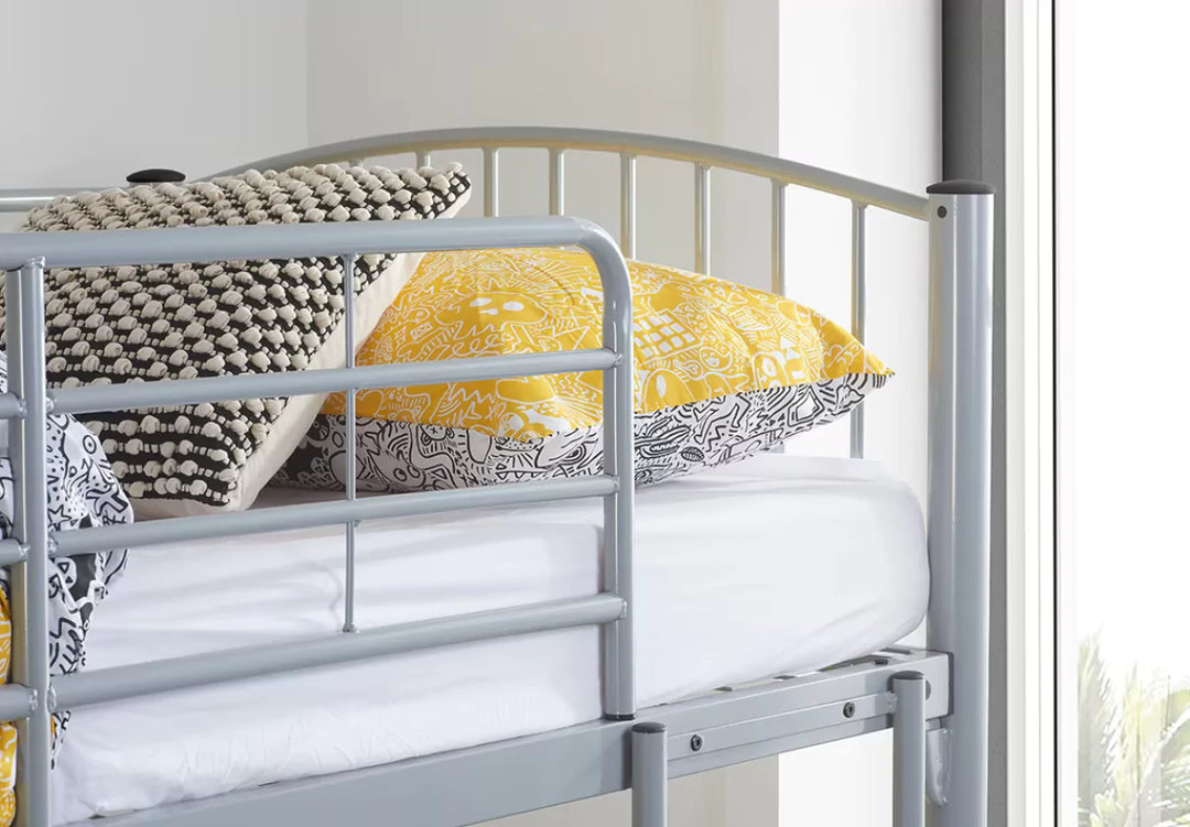 Birlea Corfu Metal Kids Bunk Bed Frame