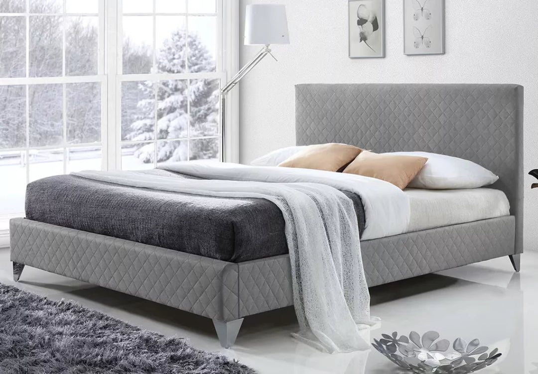 Time Living Brooklyn Bed Frame Grey
