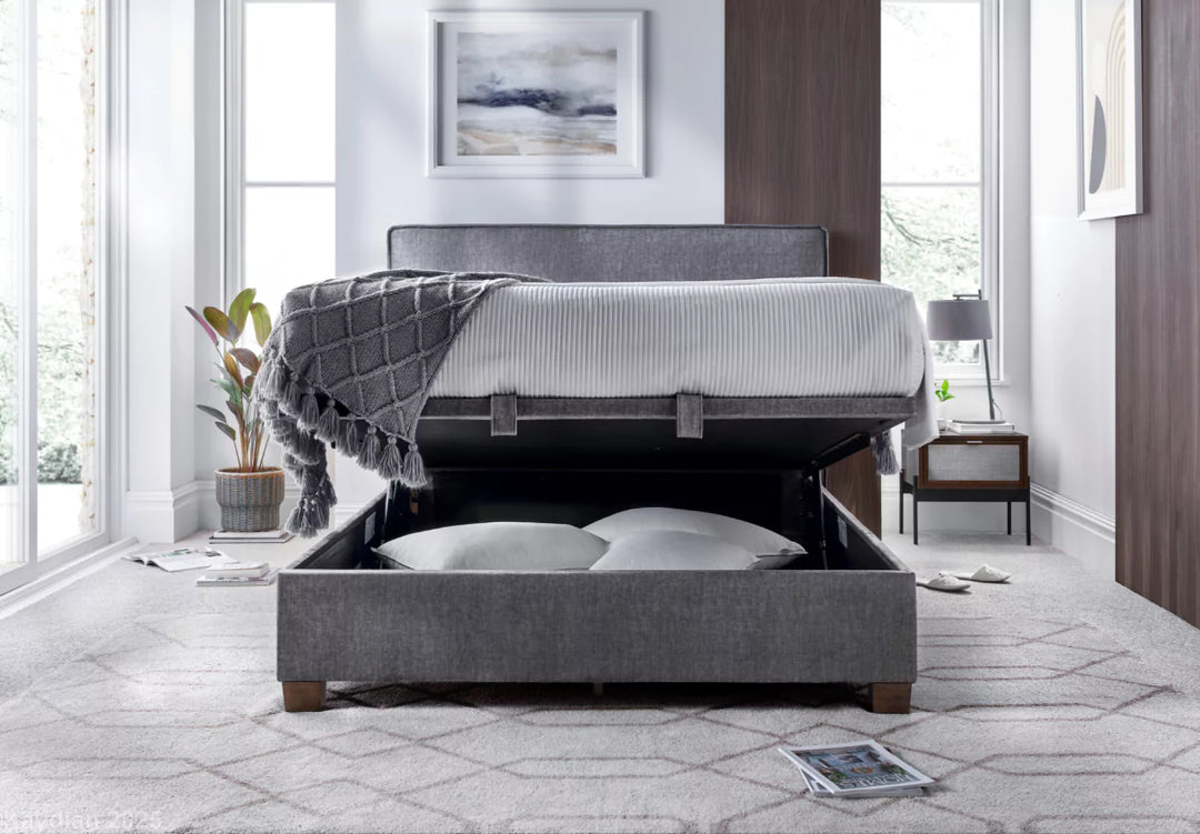Kaydian Newton Ottoman Bed Frame Vogue Grey
