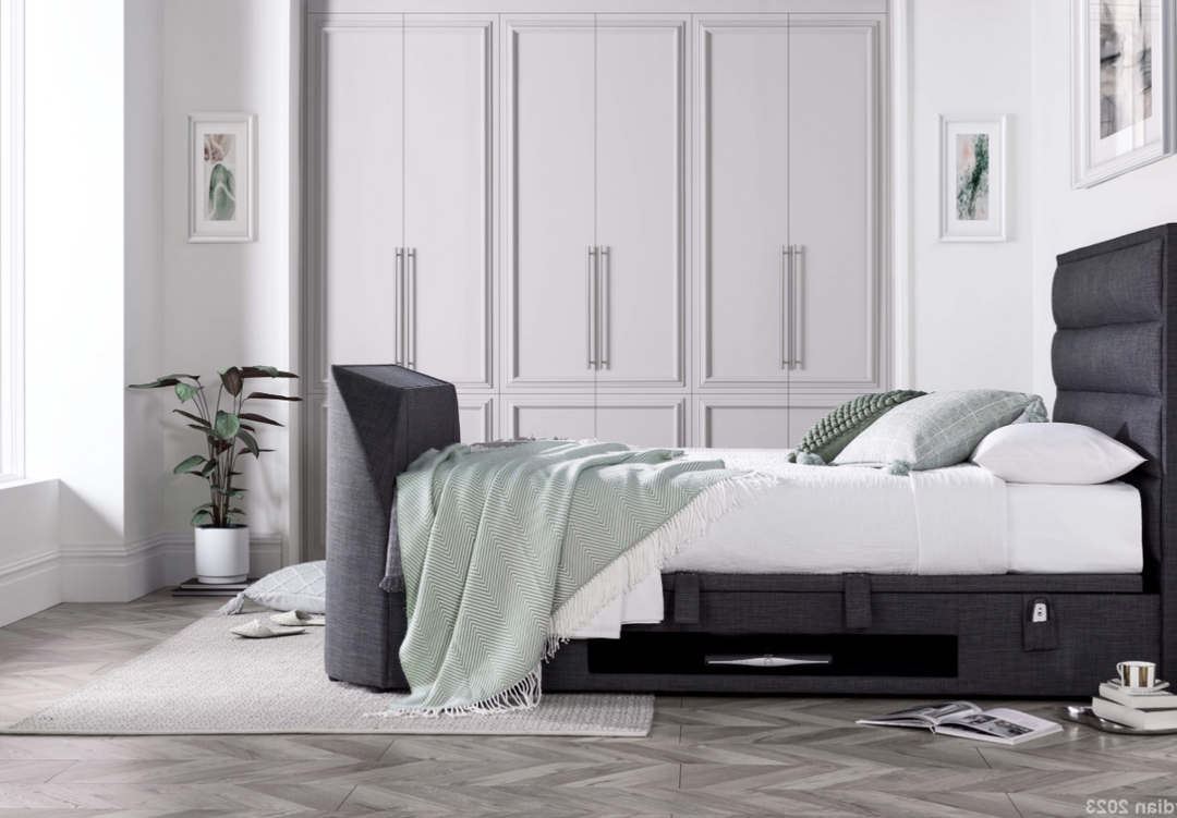 Kaydian Kirkley TV Ottoman Bed Frame