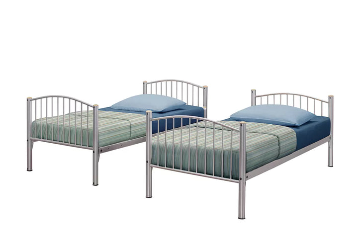 Birlea Corfu Metal Kids Bunk Bed Frame