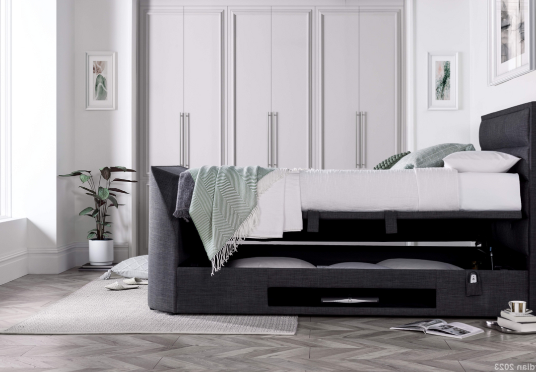 Kaydian Kirkley TV Ottoman Bed Frame