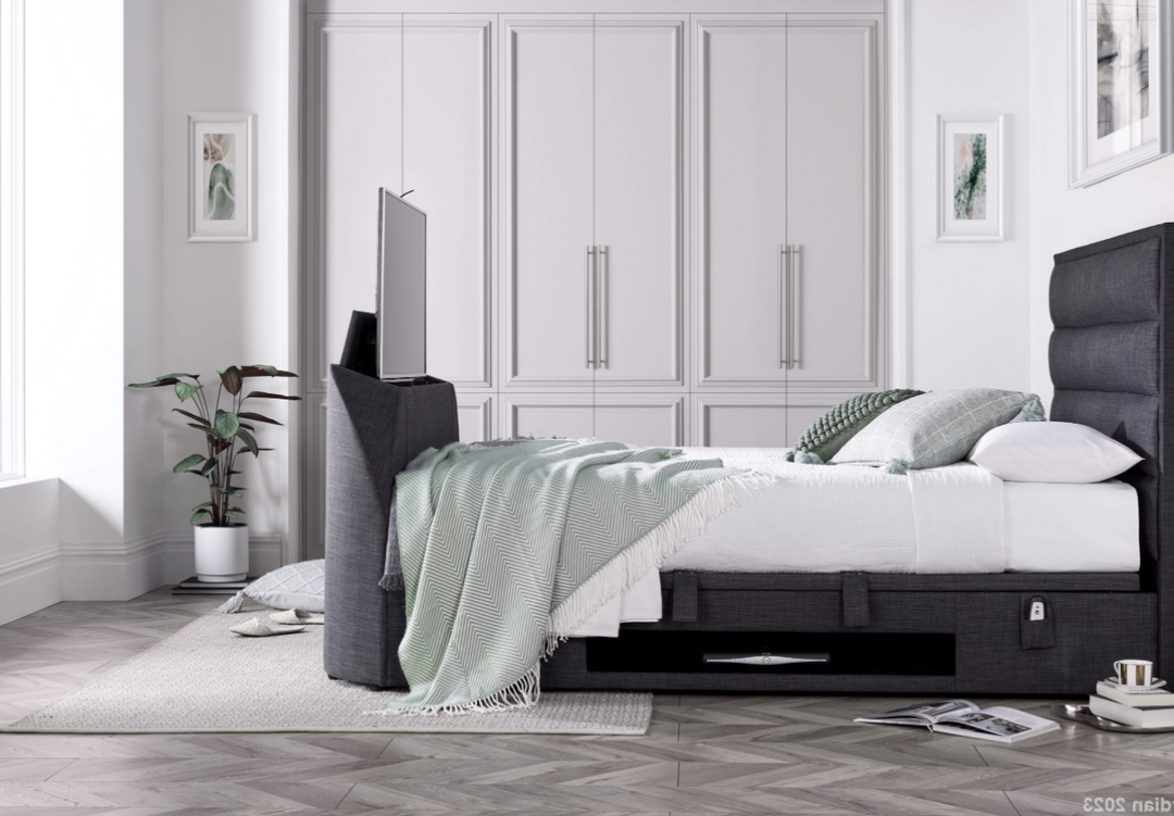 Kaydian Kirkley TV Ottoman Bed Frame