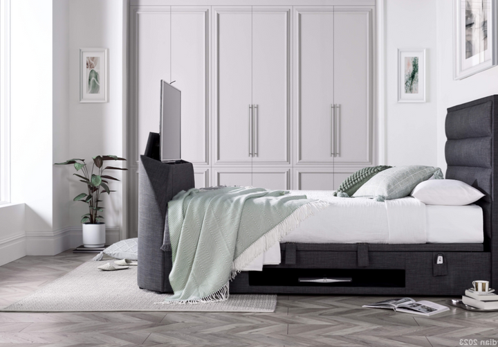 Kaydian Kirkley TV Ottoman Bed Frame