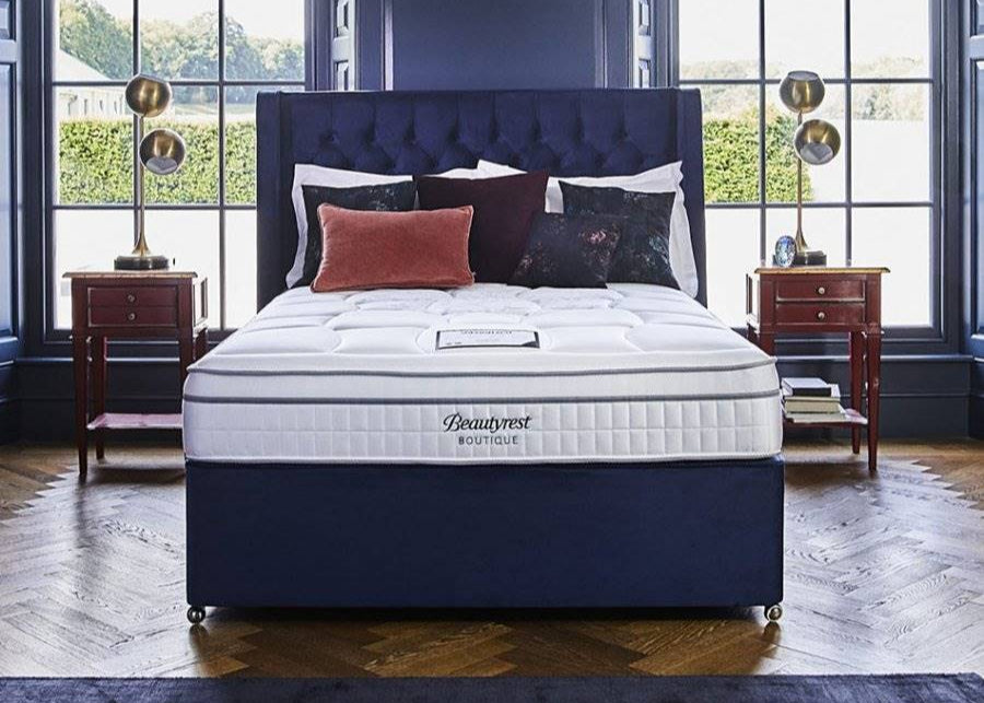 Sleepeezee Boutique Lexington Mattress and Mi-Design Base Divan Set - Divan Bed - Sleepeezee