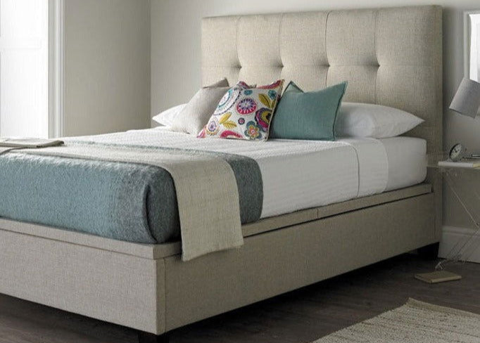 Kaydian Walkworth Ottoman Bed Frame Pendle Oatmeal