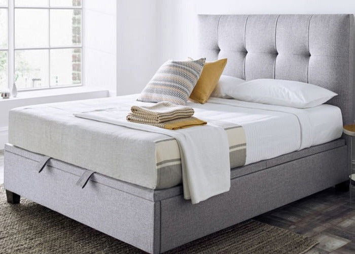 Kaydian Walkworth Ottoman Bed Frame Art Grey
