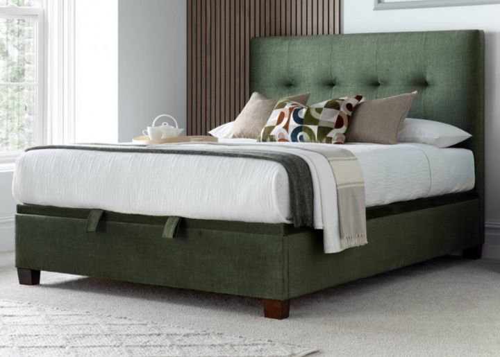 Kaydian Walkworth Ottoman Bed Frame Winter Moss Green