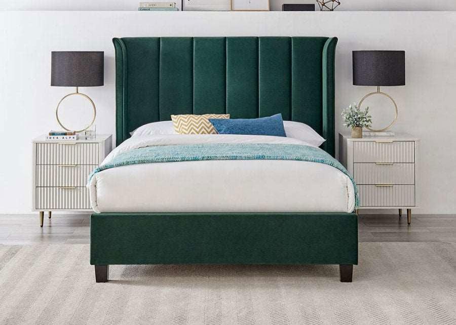 Limelight Polaris Bed Frame Emerald Green