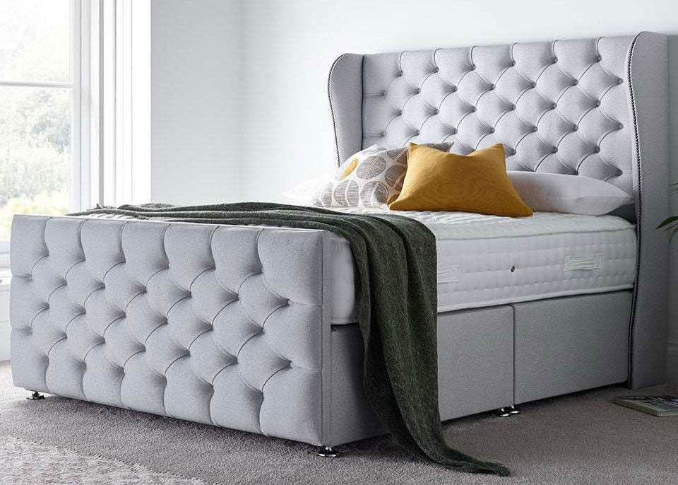 Mi-Design Belle View Winged Bed Frame