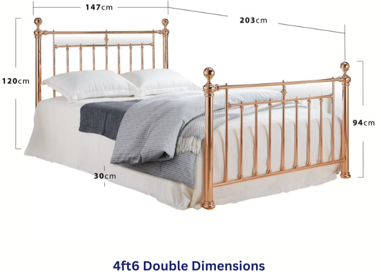 Time Living Alexander Rose Bed Frame