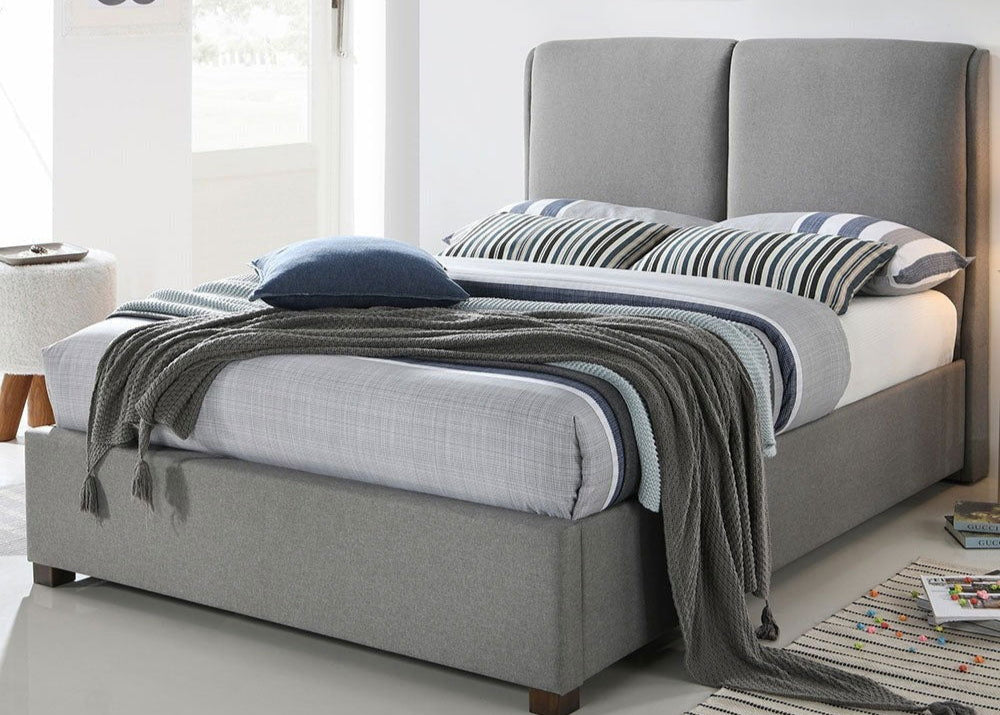 Time Living Oakland Bed Frame Light Grey