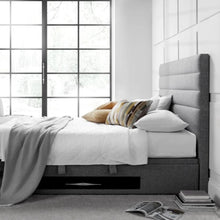 Load image into Gallery viewer, Kaydian Appleton TV Ottoman Bed Frame Marbella Grey
