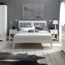 Load image into Gallery viewer, Bentley Hampstead White Bed Frame
