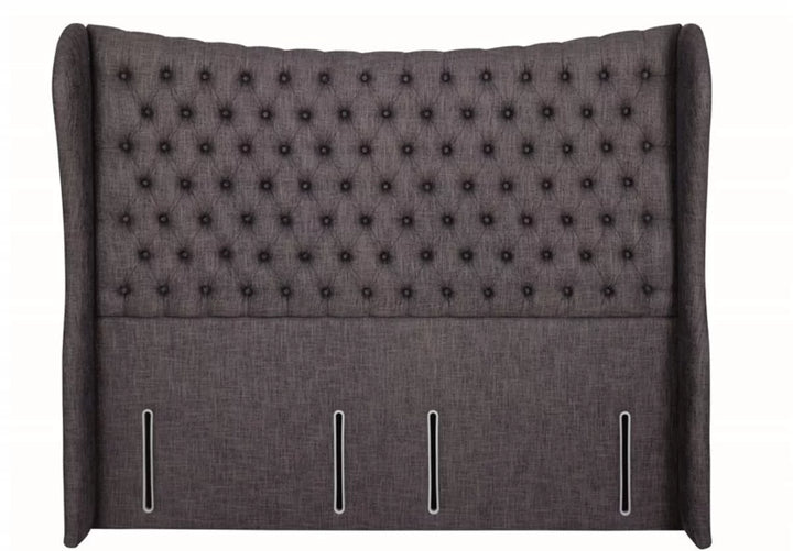 Hypnos Elizabeth Winged Euro-Wide Headboard