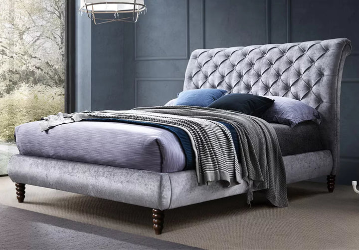 Time Living Venice Bed Frame Grey