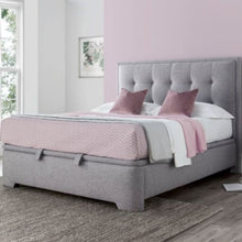 Load image into Gallery viewer, Kaydian Falstone Ottoman Bed Frame Marbella Grey

