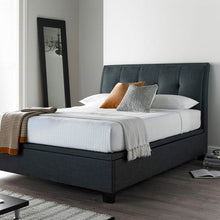 Load image into Gallery viewer, Kaydian Accent Ottoman Bed Frame Pendle Slate

