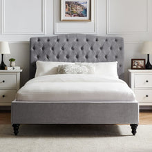 Load image into Gallery viewer, Limelight Rosa Bed Frame Light Grey
