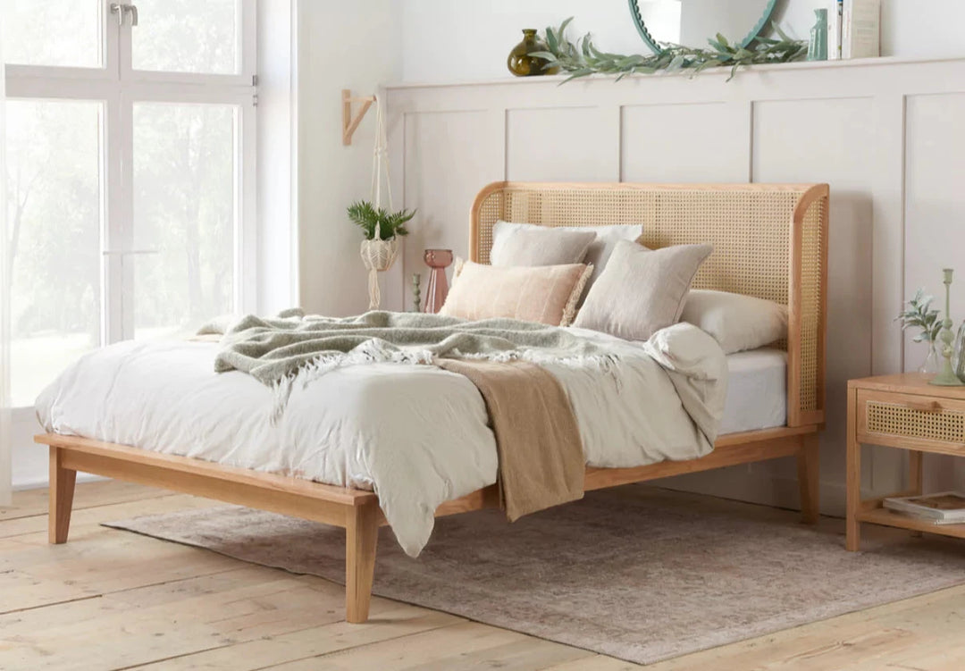 Birlea Astrid Rattan Bed Frame