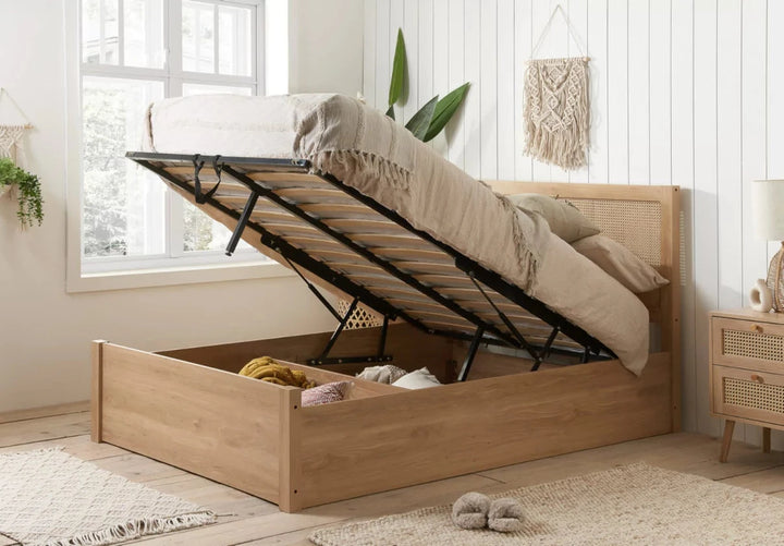 Birlea Croxley Rattan Ottoman Bed Frame