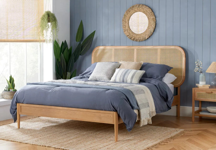 Birlea Elina Rattan Bed Frame