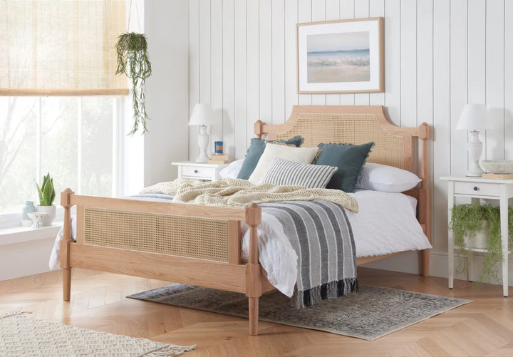 Birlea Geneva Rattan Bed Frame