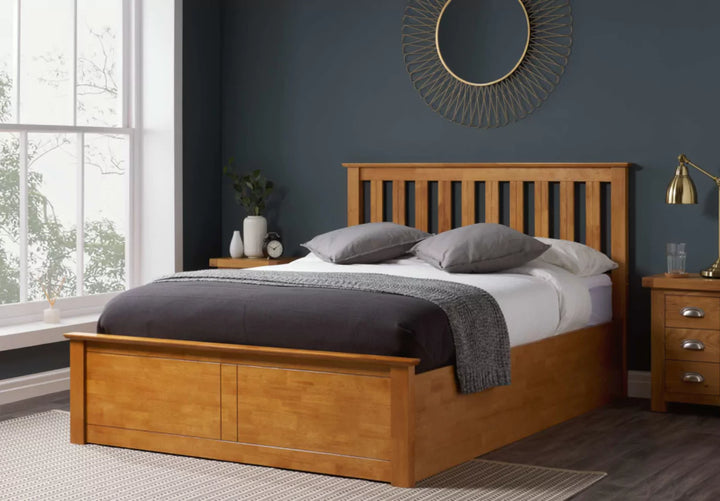 Birlea Phoenix Ottoman Bed Frame Oak Effect