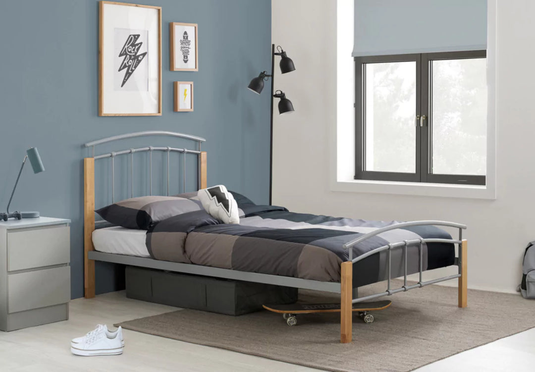 Birlea Tetras Metal Bed Frame