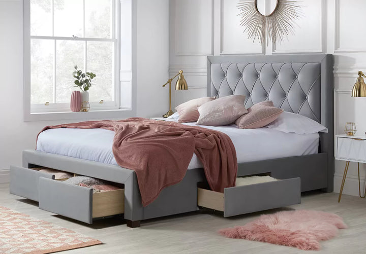 Birlea Woodbury Fabric Bed Frame