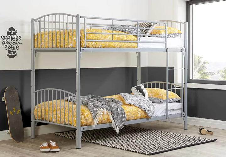 Birlea Corfu Metal Kid's Bunk Bed Frame