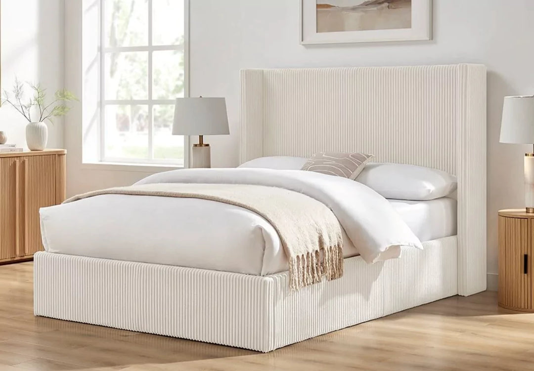 Limelight Gemini Fabric Ottoman Bed Frame