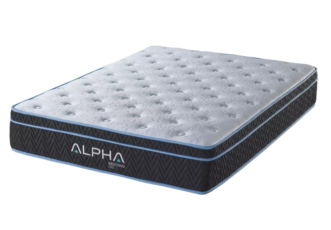 Alpha Bedding Co Zeta Premium Hybrid Mattress