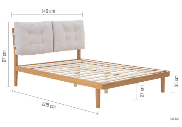 Birlea Ander Wooden Bed Frame