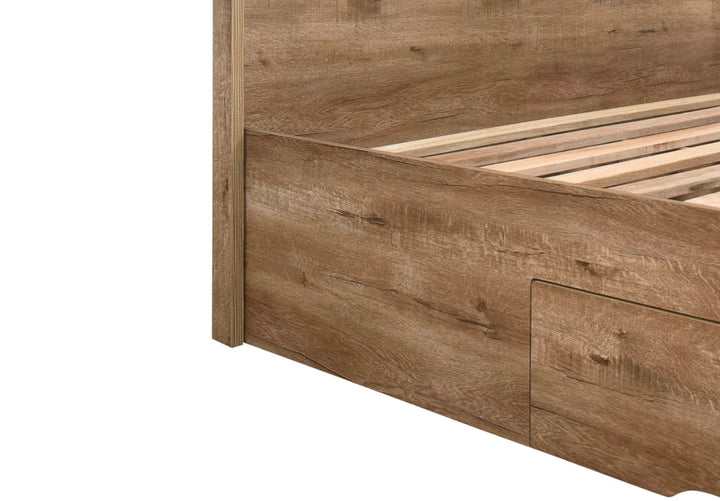 Birlea Stockwell Rustic Oak Bed Frame