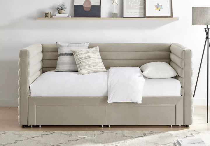 Limelight Bellatrix Day Bed Taupe