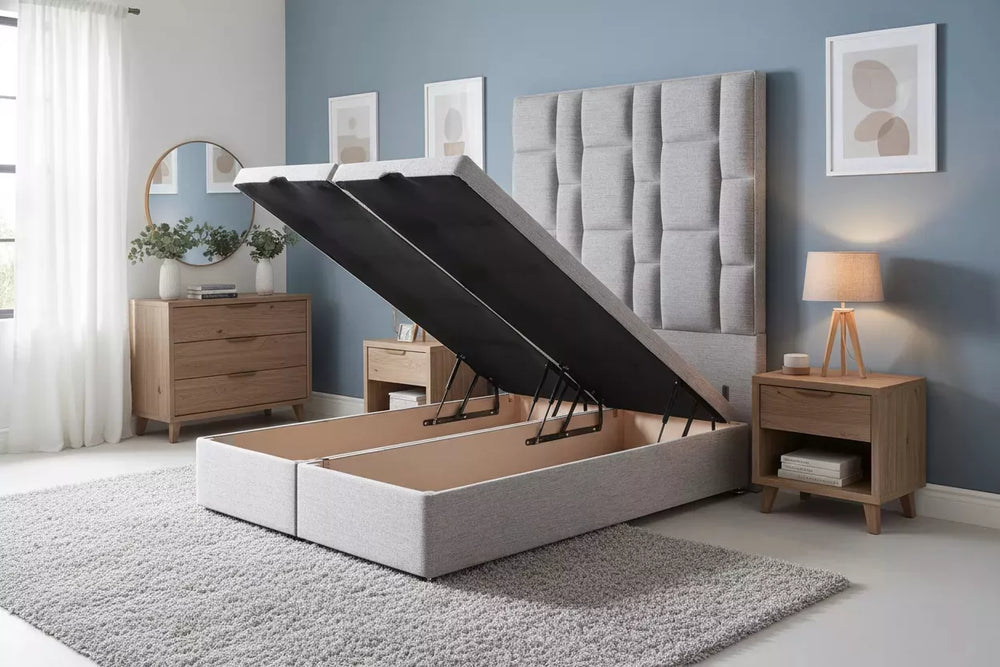 Espoir Eternity 3000 Ottoman Bed Set with Mattress & 54″ Headboard