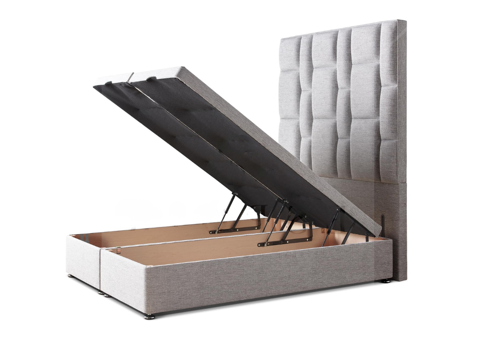 Espoir Ortho Natural 2000 Ottoman Bed Set with Mattress & 54″ Headboard