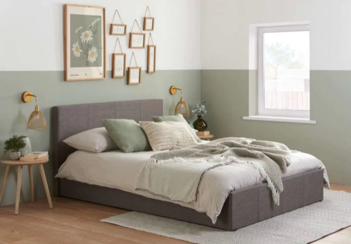 Birlea Berlin Fabric Ottoman Bed Frame Grey