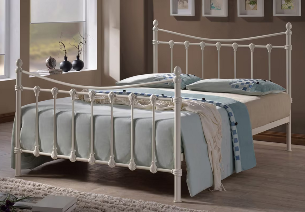 Time Living Florida Bed Frame Ivory