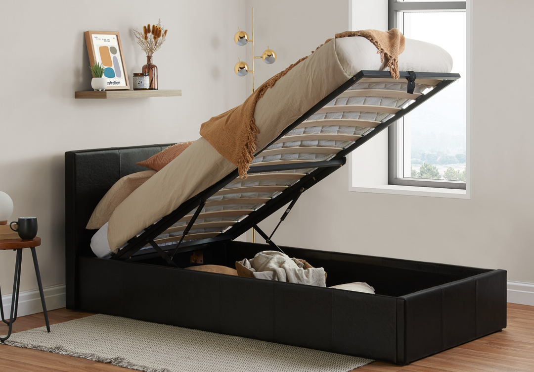 Birlea Berlin Faux Leather Ottoman Bed Frame