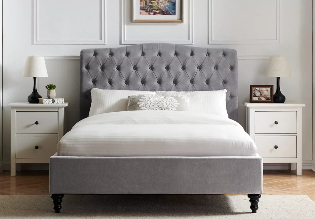 Limelight Rosa Bed Frame Light Grey