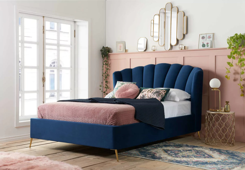 Birlea Lottie Ottoman Bed Frame Midnight Blue