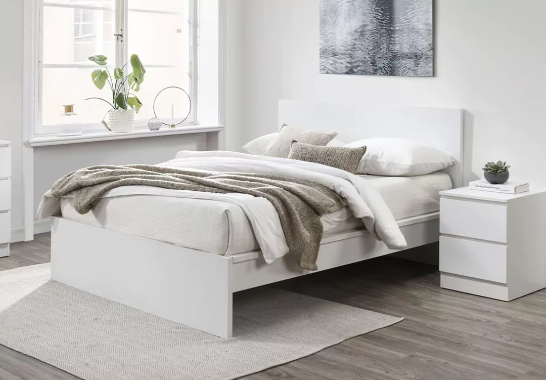 Birlea Oslo Wooden Bed Frame White